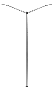 Twin Tubular Upsweep Arms